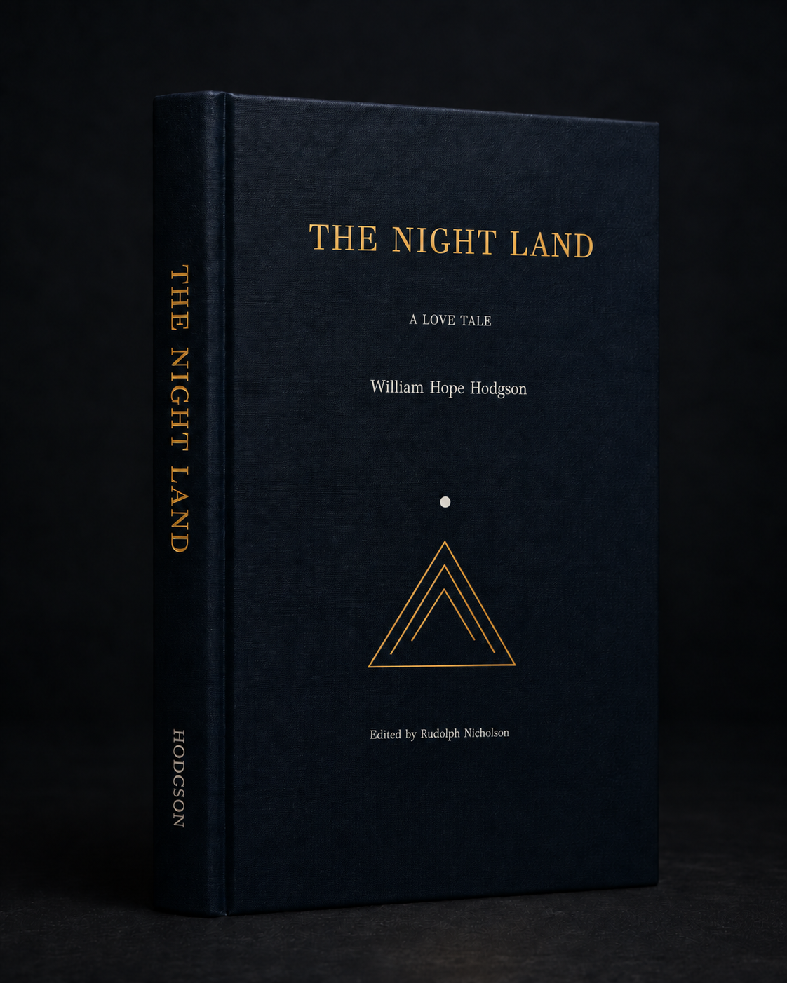 Rendering of The Night Land hardcover edition